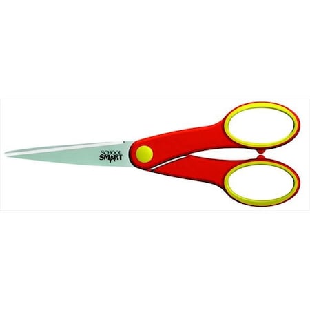 School Smart School Smart 086343 Pointed Tip Student Scissor For Middle Grades Class Pack - 6.25 In. - Pack 12 86343